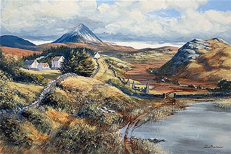 Alan Bradshaw : BETWEEN GORTAHORK AND GWEEDORE, COUNTY DONEGAL