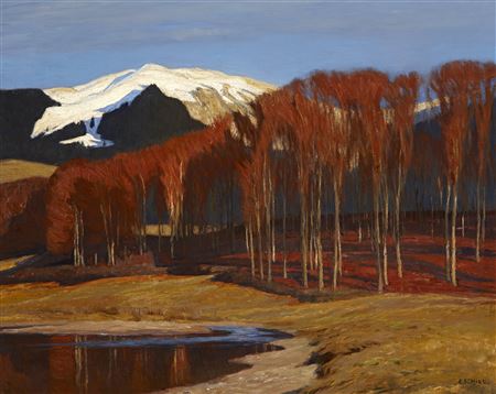 Emil Schill : 'Alpine Herbstlandschaft'