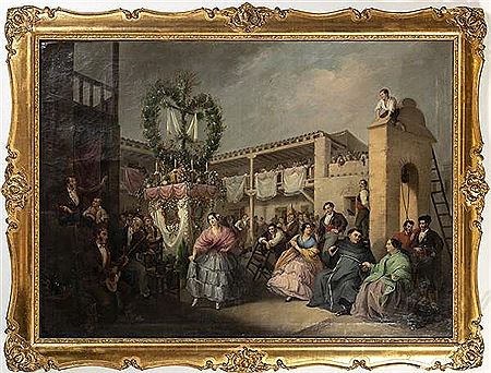 Manuel Cabral Y Aguado Bejarano : Religious parade