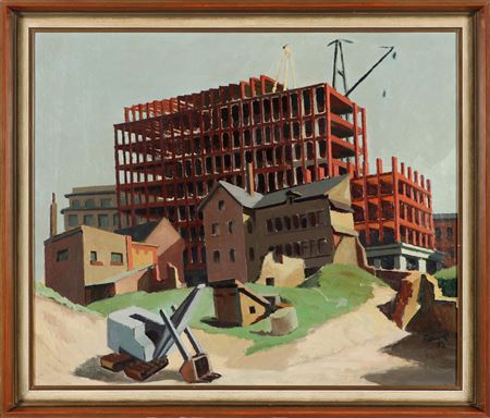 Theo Garve : 'View of the old Roth property'