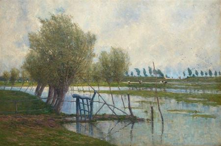 Henri Rul : Pastoral landscape