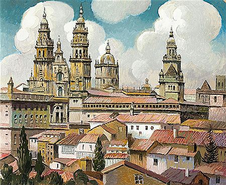 Isidro Lopez Murias : 'Santiago de Compostela'