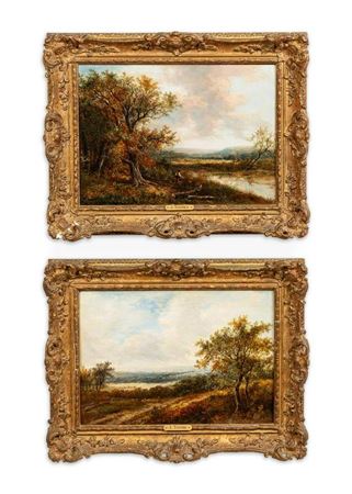 Joseph Thors : Pair of landscape paintings