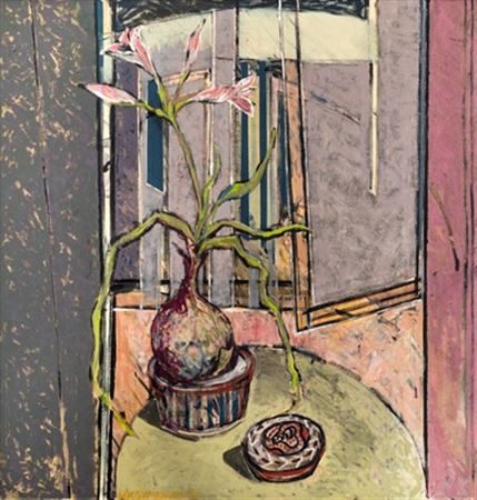 Henry Symonds : Still life with tiger lily