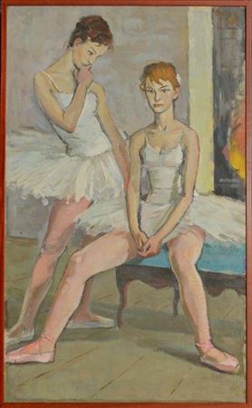 Lev Vasilievitch Fitilev : Ballerinas ; 1968