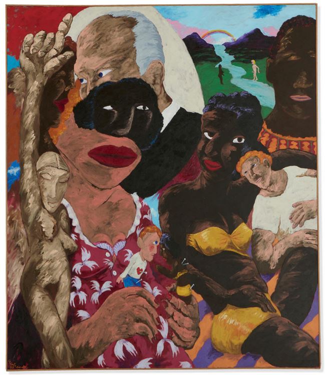 Robert H Colescott : From Auction Records