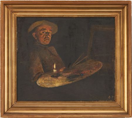 Axel Soeborg : Self Portrait