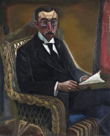 Alfred Reth : SEATED PERSON