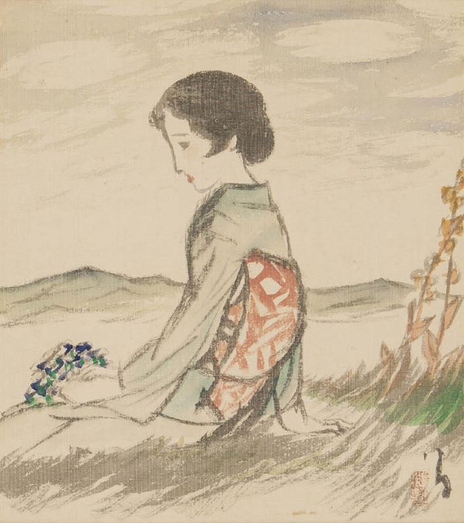 Yumeji Takehisa : From Auction Records