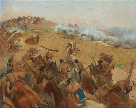 Gayle Hoskins : The Battle of Little Bighorn