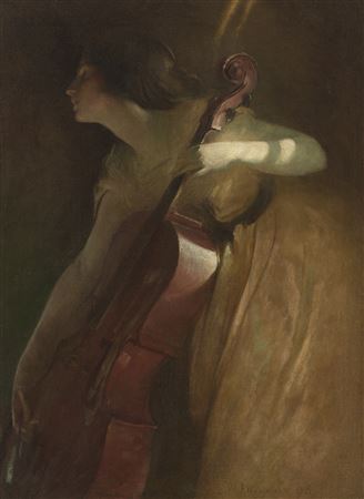 John White Alexander : A Ray of Sunlight