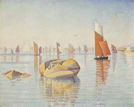 Paul Victor Jules Signac : Concarneau, calme du matin (Opus no. 219, larghetto)