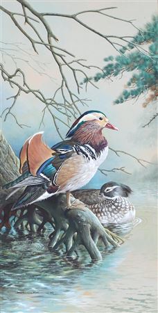 Basil Rashley Ede : Mandarin Ducks