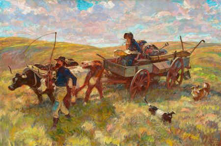 Harvey Thomas Dunn : The Homesteaders (1942)