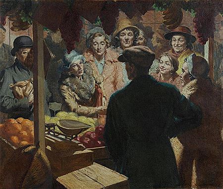 Jack Noel Kilgour : The Fruit Stall