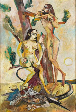 Iwan Kulik : Adam and Eve