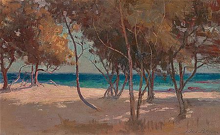 John Ford Paterson : Ti-Tree, Brighton Beach