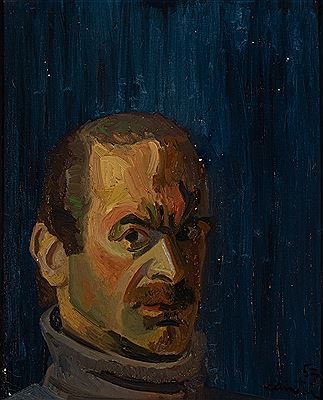 Alejandro Vainstein : Autoretrato, 1957