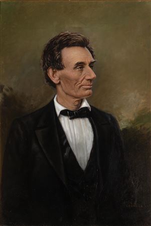 Franklin Courter : Portrait of Abraham Lincoln