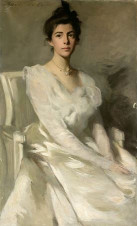 Adelaide Cole Chase : Portrait of Mrs. Hollis French, circa 1898