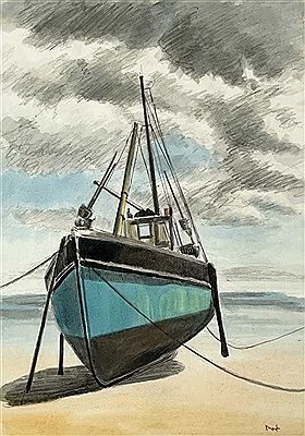 Marjorie Mort : Fishing Boat Aground