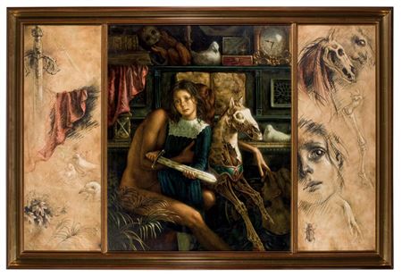 Dino Valls : Strange game; Triptych