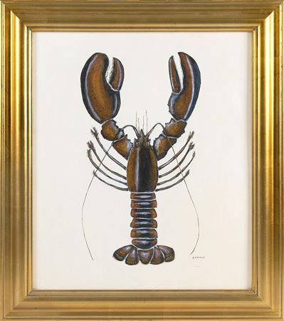 George Machon : 'Lobster - Cape Cod Bay'