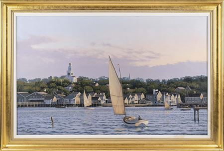 Neil Mcauliffe : 'Old North Wharf, Nantucket'