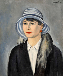 Vaclav Vojtech Novak : Portrait of a Lady