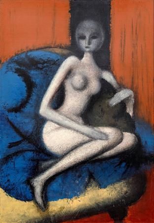 Jaroslav Horanek : Blue Sofa