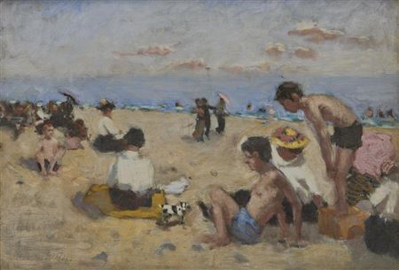 Denman Ross : Beach Scene