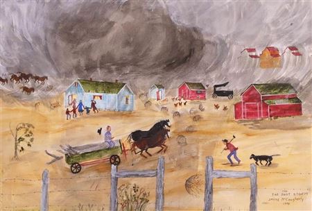 Irene McCaugherty : 1930 THE DUST STORM; 1994