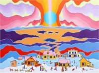 Ted Harrison : THE GOLDEN YUKON; 1989