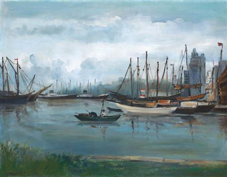 Yusoff Abdullah : Boats, early 1960s