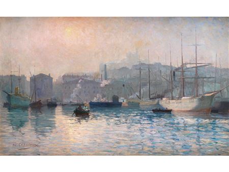 Edouard Cremieux : LE PORT MARSEILLE