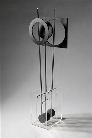 Arnulf Hoffmann : Kinetic sculpture, 3 pendulum elements