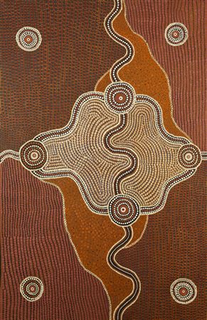 Wenten Rubuntja : Bicentenary Aboriginal Dreaming, Emu Dreaming