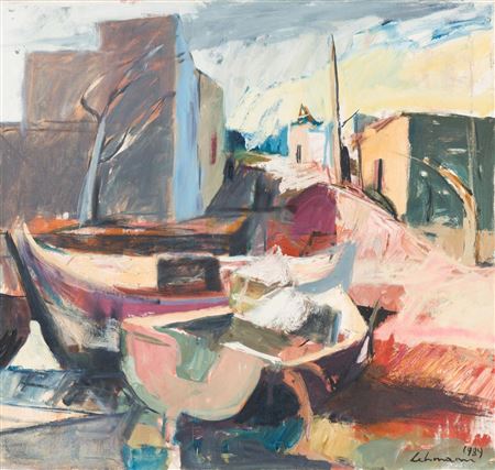 Leonard Lehmann : Fishing Boat in Kata Zarkos, 1989