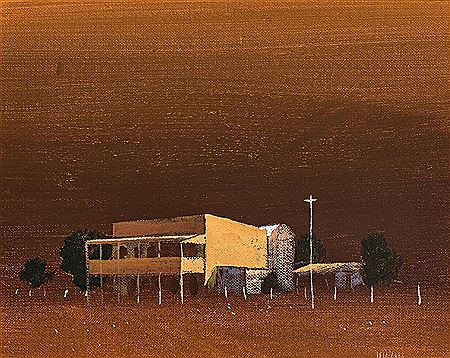 Peter Lawson : Chillagoe Impression, Post Office Hotel, QLD