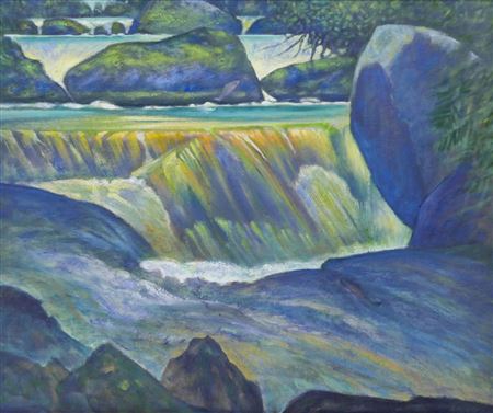 Paul Havas : ''Falls on the Taylor River'' 1994