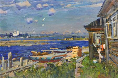 Michael Georgievich Abakumov : ''KOOGENSOOYE BAY'' 1990