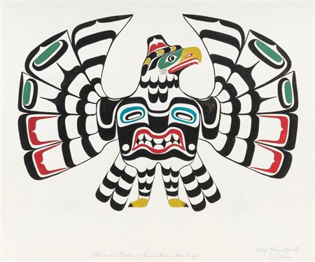 sample from Native Print Auction  