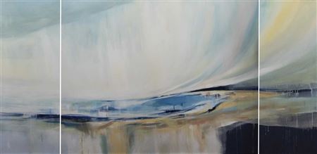 Sarah Carrington : EBBING TIDE, GULLANE BAY