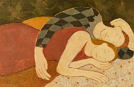 Helen Tabor : Sleeping Couple