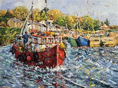 James S Brohan : Roundstone Harbour