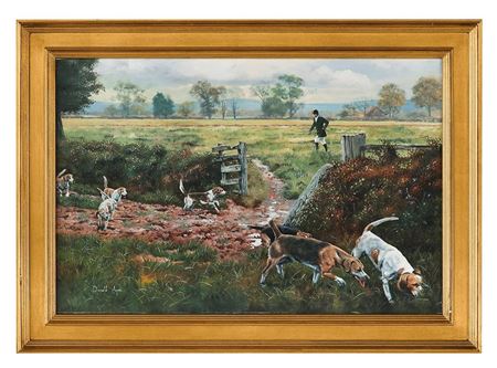 Donald Ayres : 'Fox Hounds'