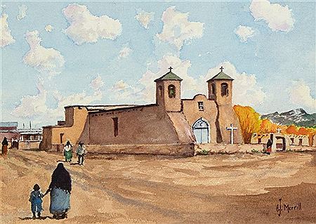 Arthur Merrill : San Francisco de Asis, Ranchos de Taos