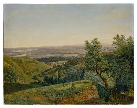 Matthias Rudolf Toma : Vienna, a view from the Krapfenwaldl