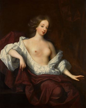 Simon Pietersz Verelst : Portrait of Nell Gwyn (1650–1687)