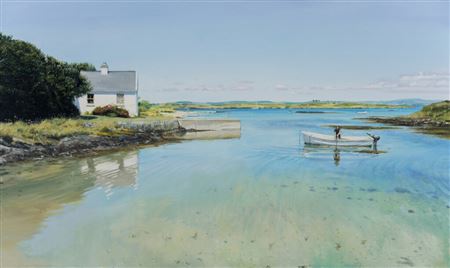 Blaise Smith : View of Paris, Heir Island, West Cork